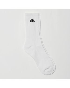 Ellesse Alacre Socks 3 Pack - White