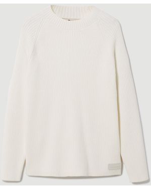 Ellesse Bruciate Knitted Jumper Off - White
