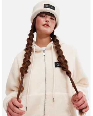 Ellesse Tomorrowland X Fleece Beanie Cream - Pink