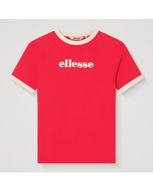 Ellesse Albenga Tee/Off - Red