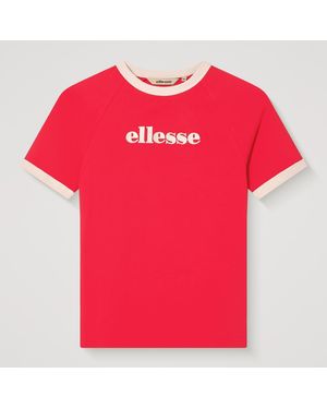 Ellesse Albenga Tee/Off - Red