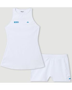 Ellesse Olgiata Tennis Dress - White