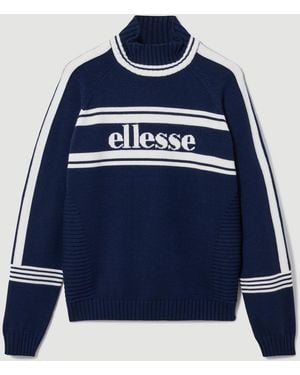 Ellesse Pellini Knitted Jumper - Blue