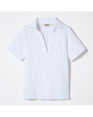 Ellesse Tulle Polo Shirt - White