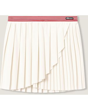 Ellesse Court Pleat Tennis Skirt - White