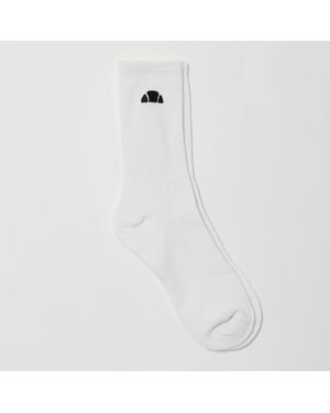 Ellesse Alacre Socks 3 Pack - White