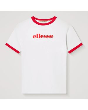 Ellesse Albenga Tee Off - White