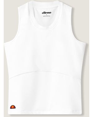 Ellesse Court Tank - White