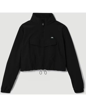 Ellesse Lac-Vert Overhead Jacket - Black