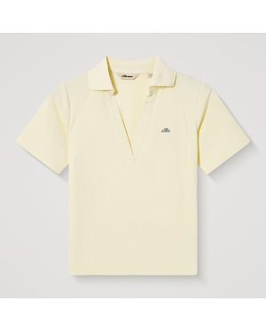 Ellesse Tulle Polo Shirt Light - Natural