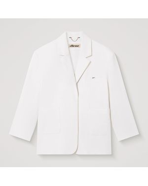 Ellesse Tailored Blazer - White