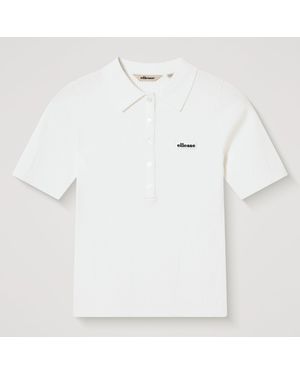 Ellesse Umpire Polo Off - White
