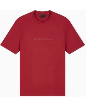 Emporio Armani T-Shirt Essential Slim Fit - Red