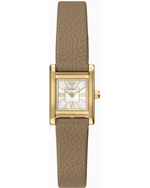 Emporio Armani Quartz Watch - White