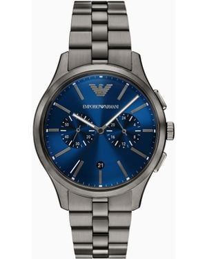 Emporio Armani Steel Strap Watches - Blue