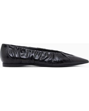 Emporio Armani Ballet Flats - White