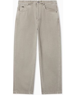 Emporio Armani Denim Capsule Collection J80 Buggy Twist-Fit Jeans - Grey