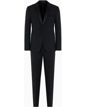 Emporio Armani Slim-Fit Tuxedo - Black