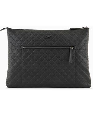 Emporio Armani Maxi Pouch - Nero
