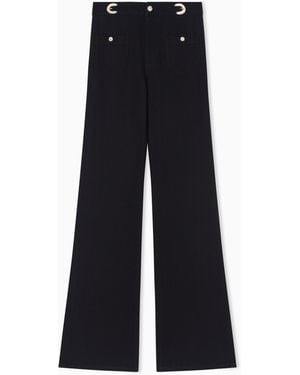 Emporio Armani Vaqueros J9H Slim Fit De Denim De Mezcla De Lyocell Con Detalle De Hebillas - Azul