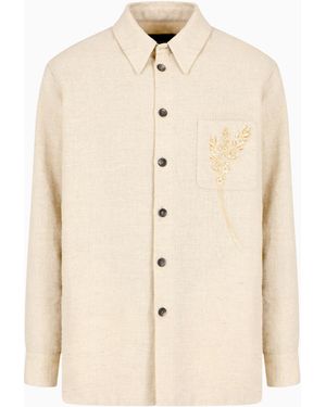 Emporio Armani Giacca Camicia - Neutro