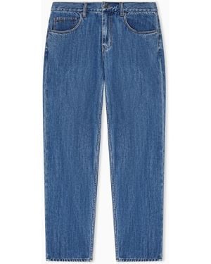 Emporio Armani J73 Loose Fit Jeans - Blue