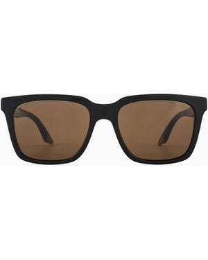 Emporio Armani Square Sunglasses - Natural