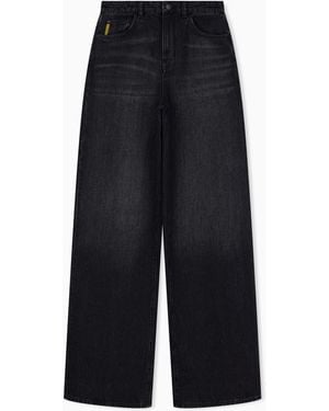 Emporio Armani J8B Relaxed Fit Jeans - Blue