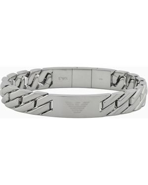 Emporio Armani Bracciale A Catena - Bianco