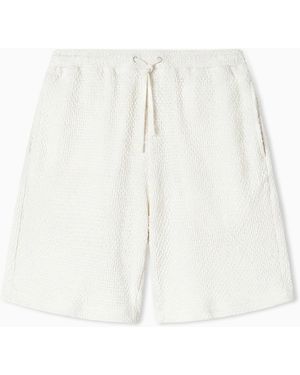 Emporio Armani Bermuda Shorts - White