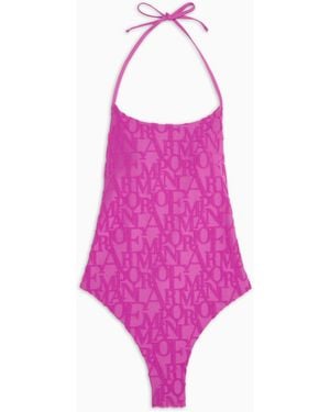 Emporio Armani Costume Intero - Rosa