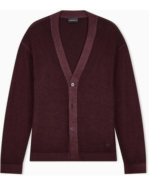 Emporio Armani Cardigan - Purple