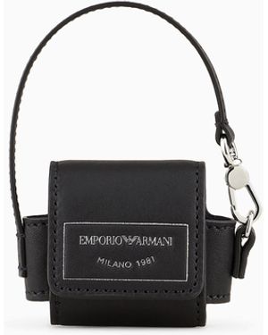 Emporio Armani Myea Airpods Case - Black