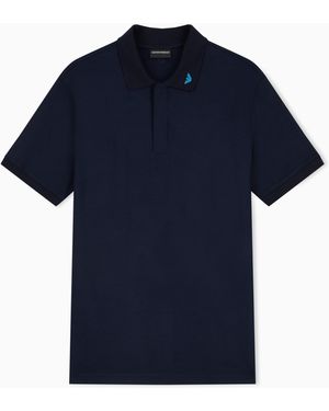 Emporio Armani Polo Shirts - Blue
