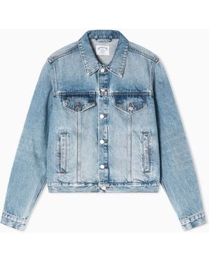 Emporio Armani Armani Jeans Denim Jacket - Blue