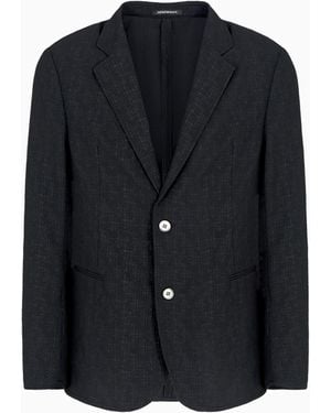 Emporio Armani Blazer Monopetto - Blu
