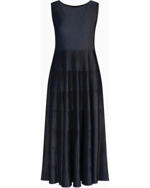 Emporio Armani Sleeveless Dress - Blue