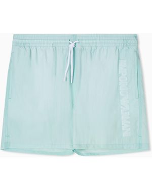 Emporio Armani Beachwear Boxers - Blue
