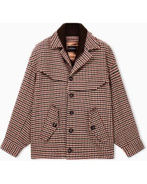 Emporio Armani Caban Coat - Brown