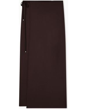 Emporio Armani Long Lycra Sarong - Brown