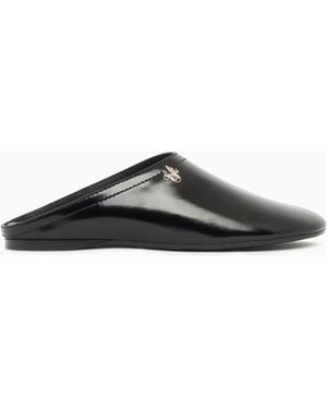 Emporio Armani Mules - White
