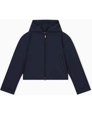 Emporio Armani 2-In-1 Nylon Bistretch Travel Essential Jacket - Blue