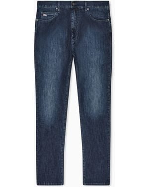 Emporio Armani J05 Regular Fit Jeans - Blue