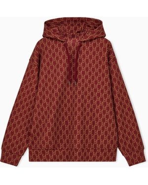 Emporio Armani Oversized Sweatshirt - Red