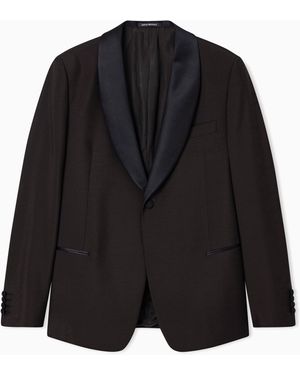 Emporio Armani Giacca Tuxedo Scollo Scialle - Nero