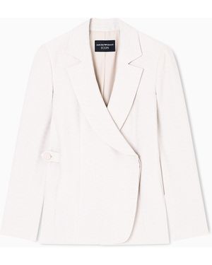 Emporio Armani Icon Blazer - White