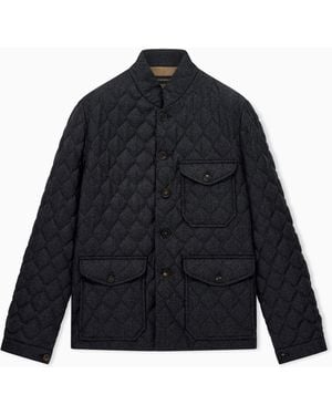 Emporio Armani Blouson Jacket - Blue