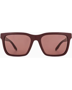 Emporio Armani Gafas De Sol De Forma Cuadrada Para Hombre - Rosa