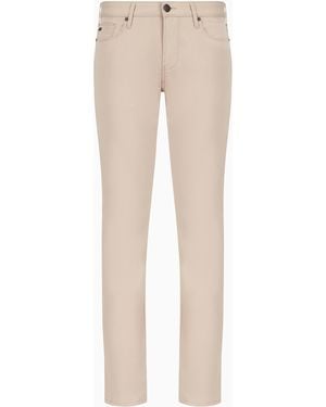 Emporio Armani Pantaloni J06 Slim Fit - Neutro