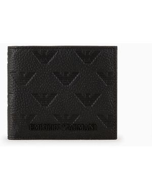 Emporio Armani Portafoglio Nero Coin Pocket in Black for Men Lyst